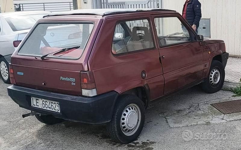 Usata Fiat Panda 34 CV (25 kW) 1992 Rosso Utilitaria