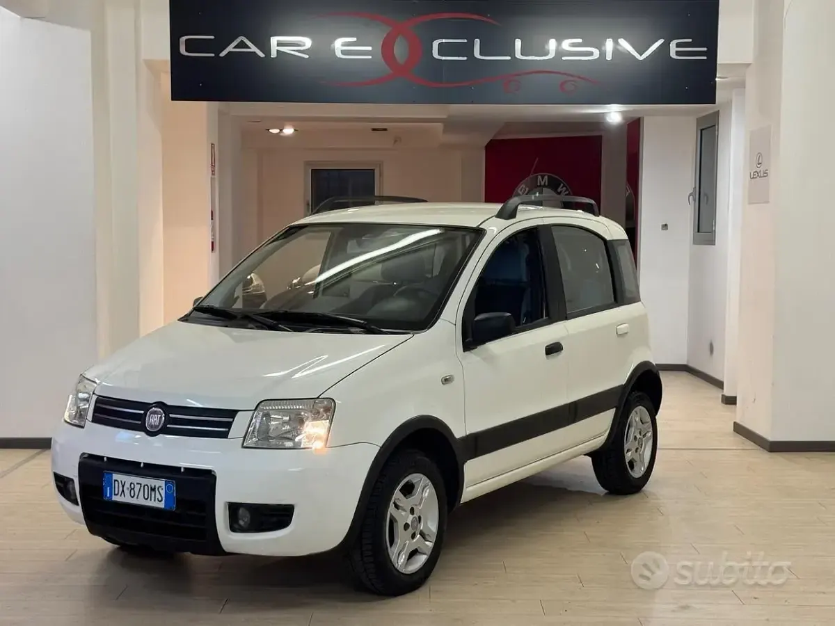 Usata Fiat Panda Climbing 60 CV (44 kW) 2009 Bianco Utilitaria