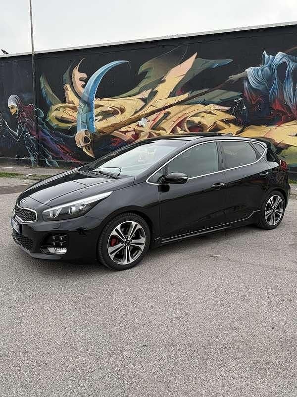Usata Kia Ceed GT GT-Line 136 CV (100 kW) 2017 Nero Berlina