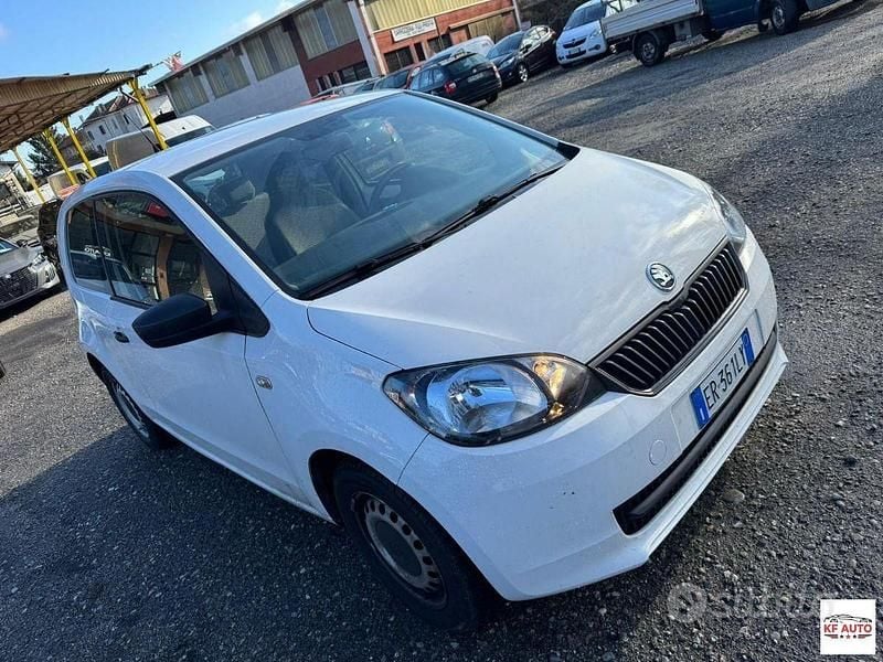 Usata Skoda Citigo Active 59 CV (43 kW) 2013 Bianco Utilitaria