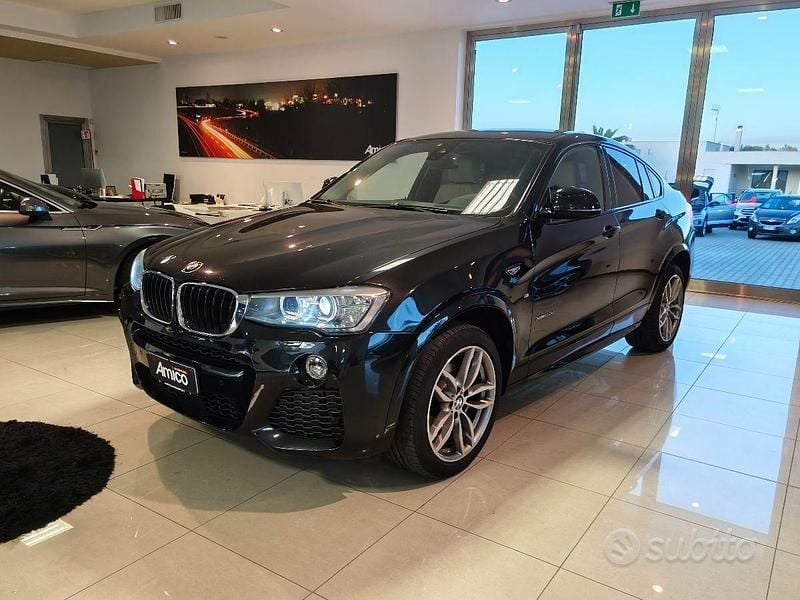 Usata BMW X4 M Sport 190 CV (139 kW) 2018 Nero SUV
