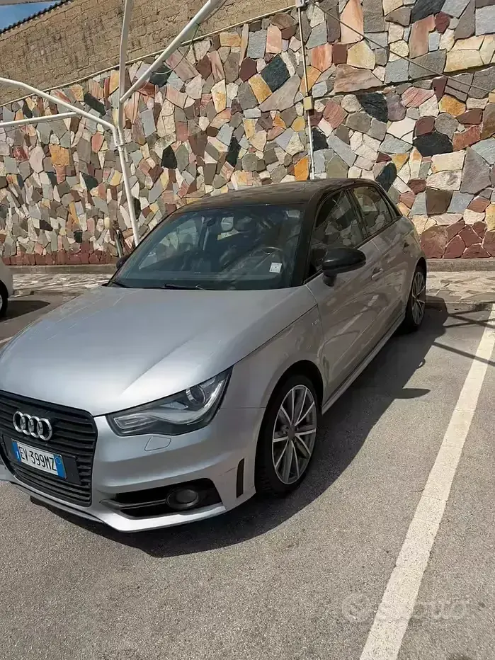 Usata Audi A1 S-Line 90 CV (66 kW) 2014 Grigio Utilitaria