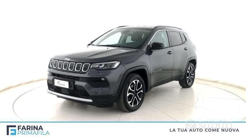 Grigio scuro Usata 2024 Jeep Compass Limited SUV | 28.400 € (Cara) - Immagine 1/4