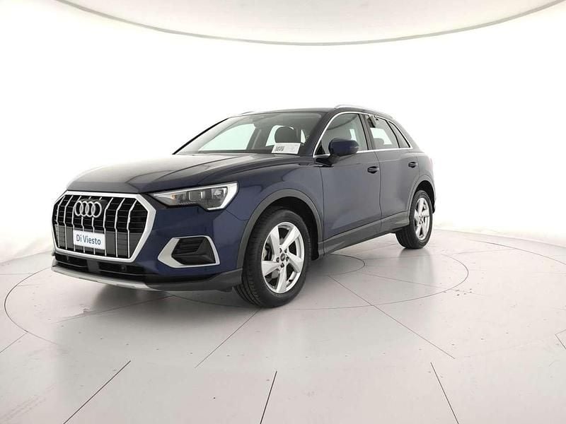 2d blu navarra metallizzato Usata 2022 Audi Q3 Advanced SUV | 31.400 € (Ottimo prezzo) - Immagine 1/4