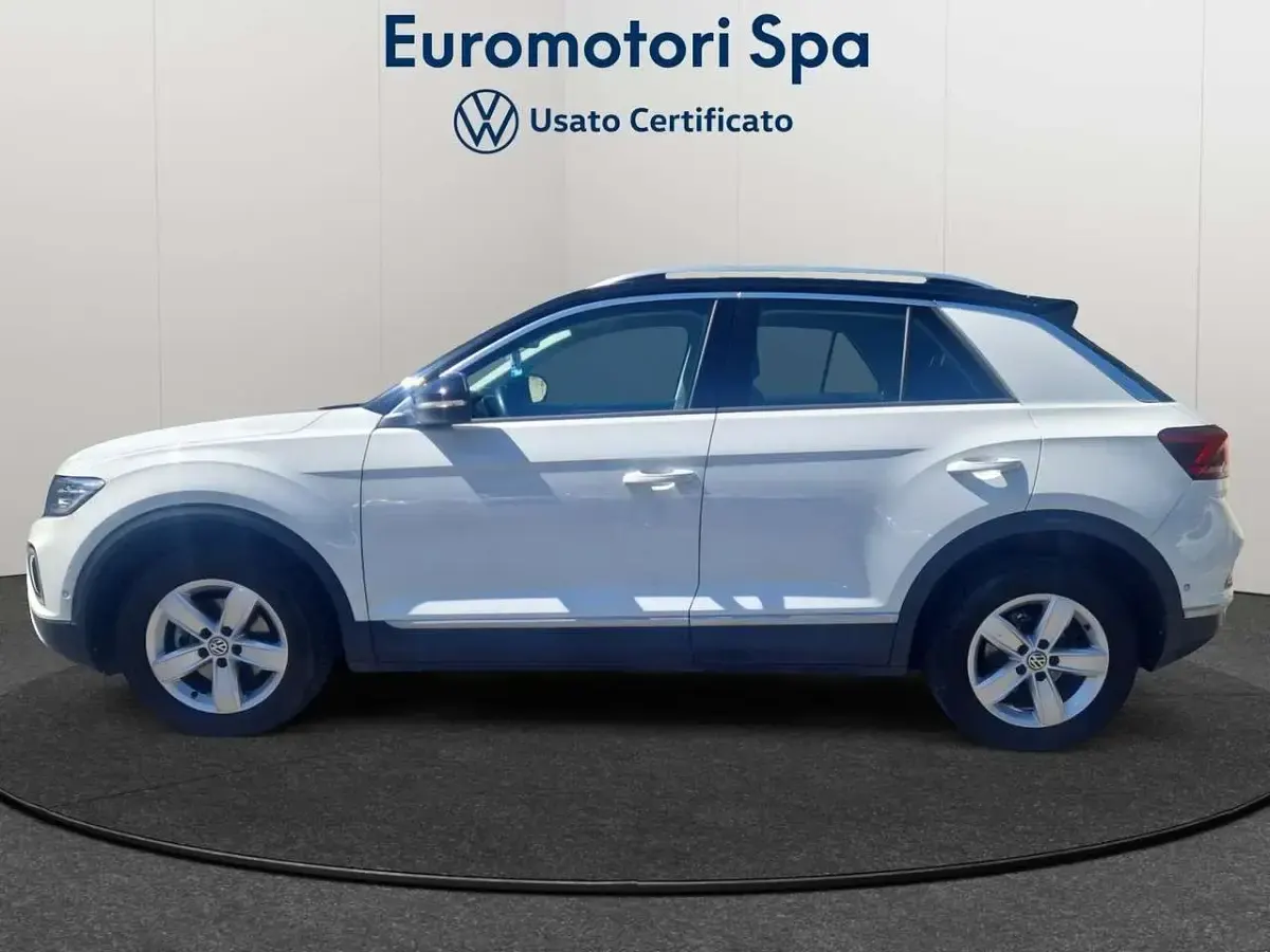 Usata VW T-Roc Style 110 CV (80 kW) 2023 Bianco SUV