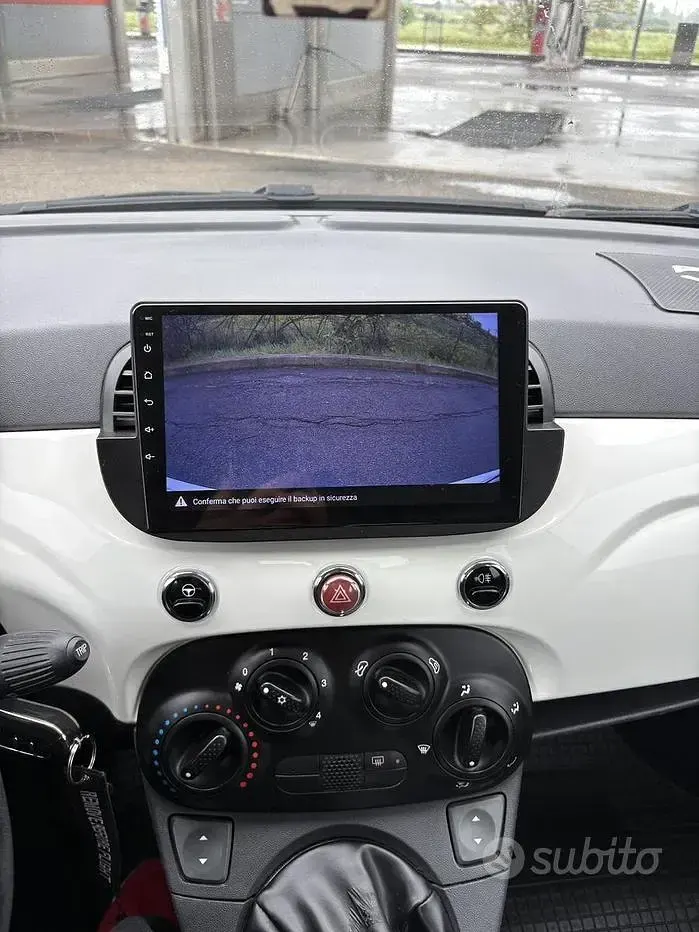 Usata Fiat 500 75 CV (55 kW) 2010 Bianco Utilitaria