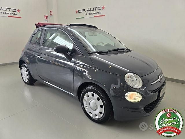 Usata Fiat 500C 69 CV (50 kW) 2022 Grigio Cabrio