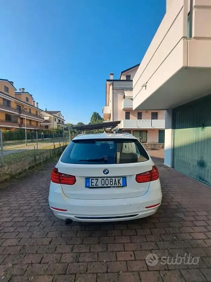 Usata BMW 316 Sport Line 116 CV (85 kW) 2015 Bianco Station wagon