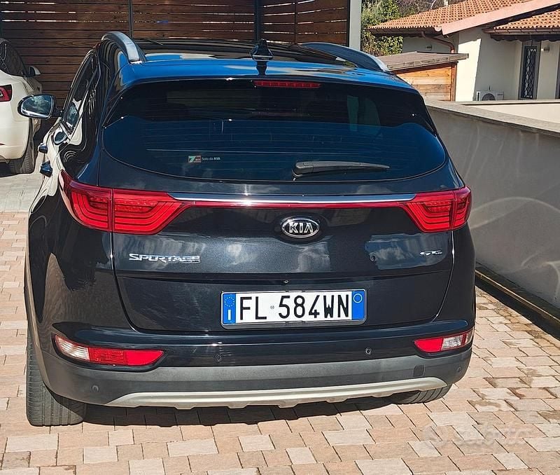 Usata Kia Sportage GT-Line 141 CV (103 kW) 2017 Nero SUV