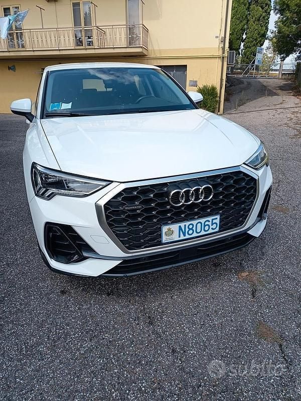 Usata Audi Q3 Sportback 190 CV (139 kW) 2020 Bianco SUV