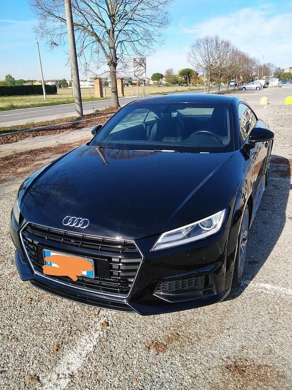 Usata Audi TT S-Line 184 CV (135 kW) 2015 Nero Coupé
