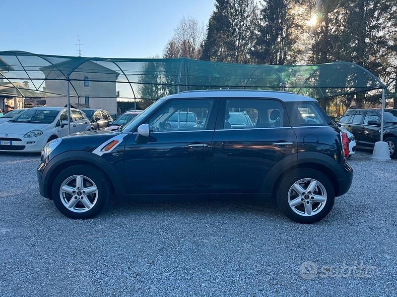 Brugt Mini Cooper D Countryman 111 HK (81 kW) 2013 Blå SUV