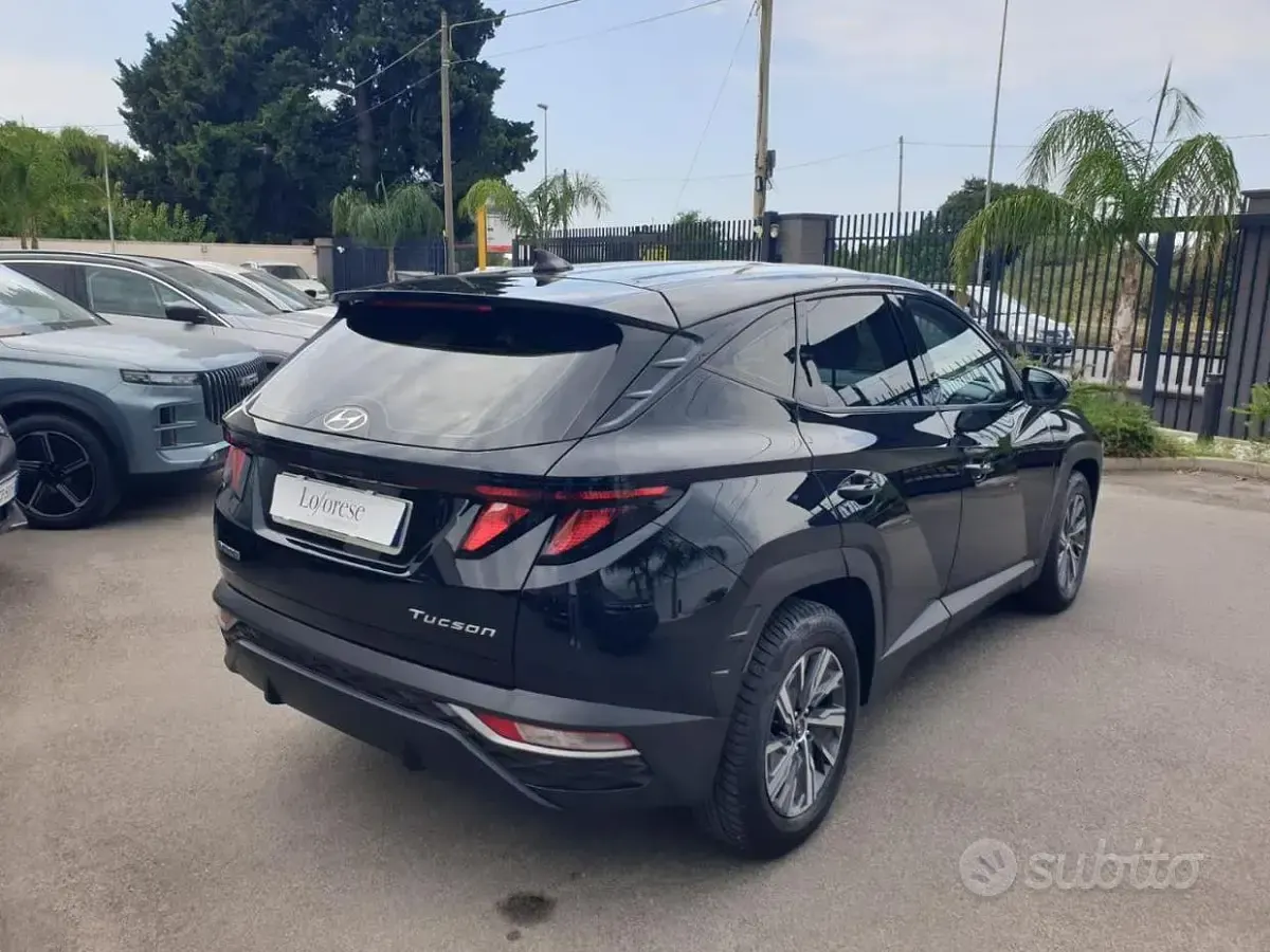 Usata Hyundai Tucson 150 CV (110 kW) 2021 Nero metallizzato SUV