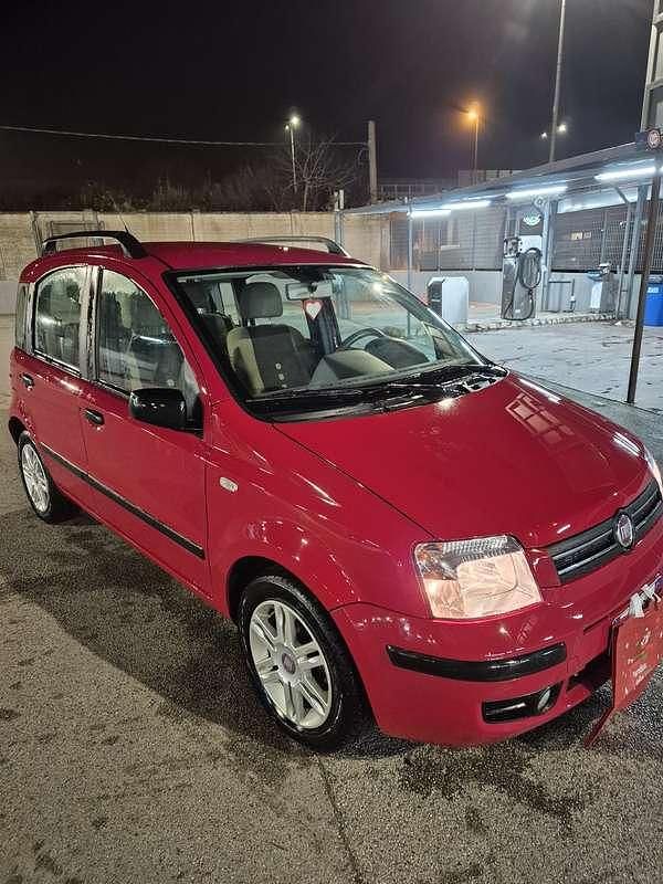 Usata Fiat Panda 60 CV (44 kW) 2008 Rosso Utilitaria