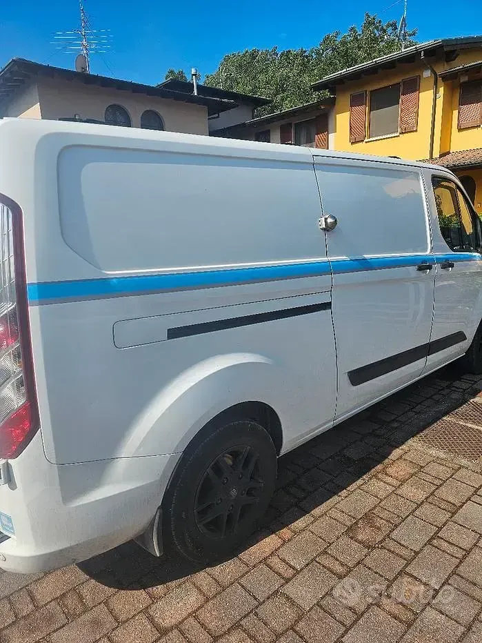 Usata Ford Transit Custom 131 CV (96 kW) 2019 Bianco Berlina