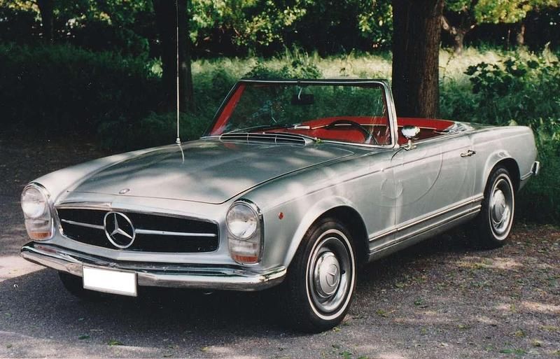 Usata Mercedes 250 150 CV (110 kW) 1967 Argento Cabrio