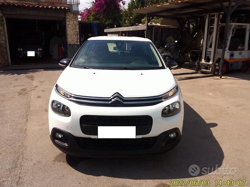 Usata Citroën C3 Feel 102 CV (75 kW) 2019 Bianco Utilitaria