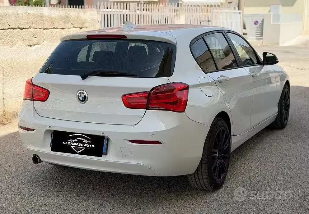 Usata BMW 118 Comfort Edition 150 CV (110 kW) 2016 Bianco Utilitaria