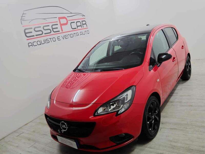 Usata Opel Corsa 69 CV (50 kW) 2018 Rosso Berlina