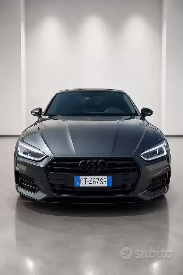 Usata Audi A5 Business 190 CV (139 kW) 2018 Grigio Coupé