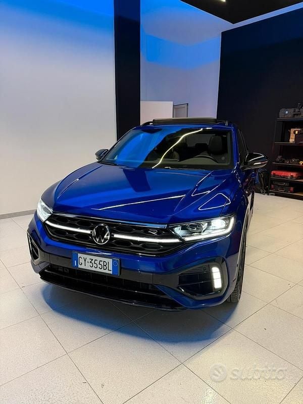 Usata VW T-Roc R 300 CV (220 kW) 2024 Blu SUV