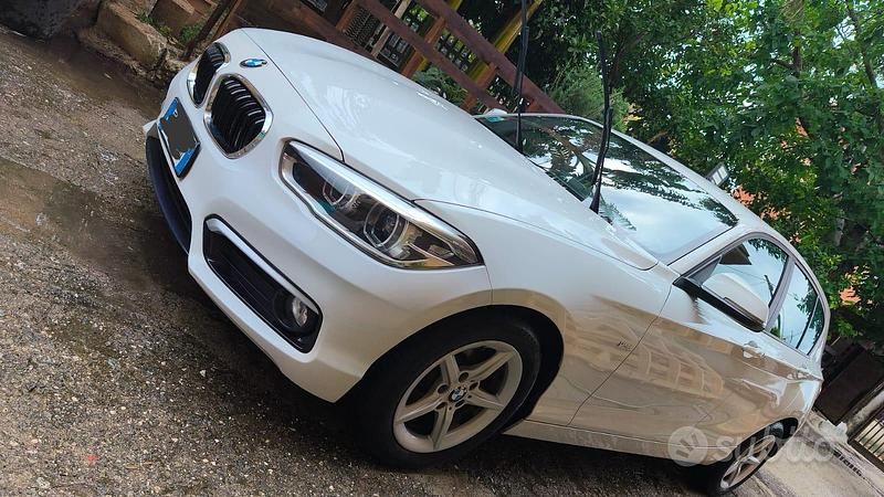 Usata BMW 116 116 CV (85 kW) 2017 Bianco Utilitaria