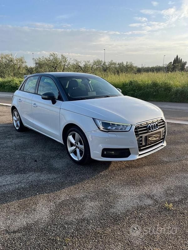 Usata Audi A1 Sport 90 CV (66 kW) 2015 Bianco Utilitaria