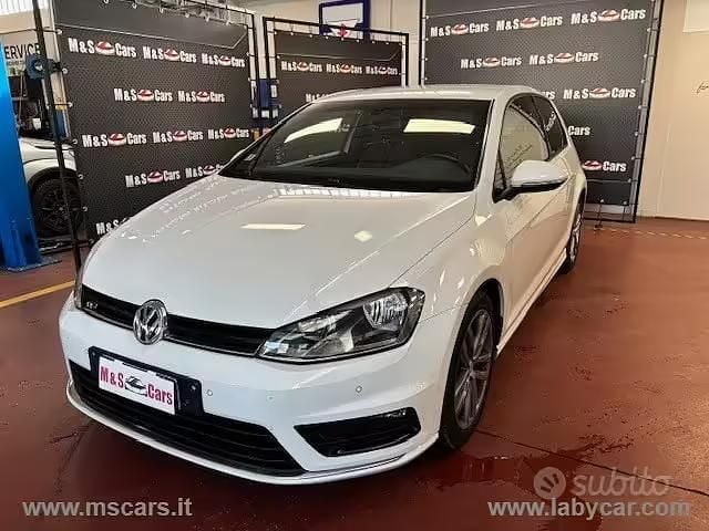 Usata VW Golf VII Edition 125 CV (91 kW) 2016 Bianco Berlina