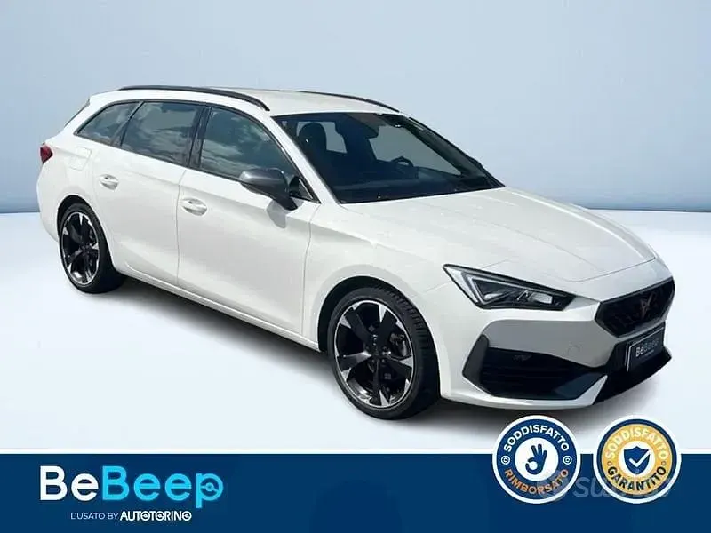 Usata Cupra Leon 150 CV (110 kW) 2024 Bianco pastello Station wagon