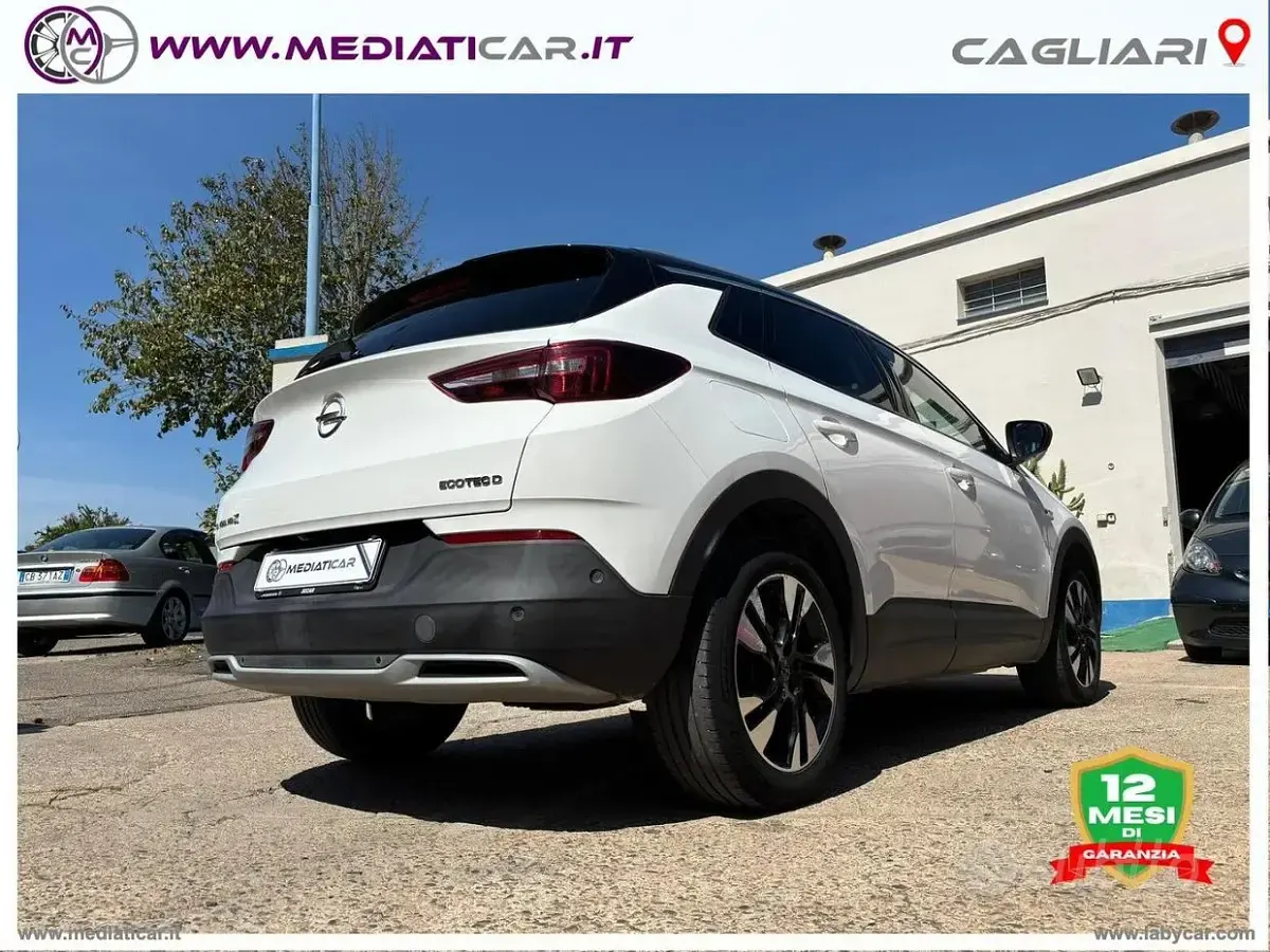 Usata Opel Grandland X S 131 CV (96 kW) 2020 Bianco SUV