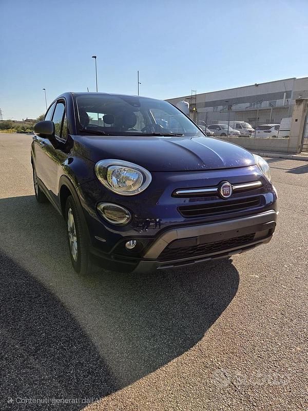 Usata Fiat 500X 120 CV (88 kW) 2018 Blu SUV