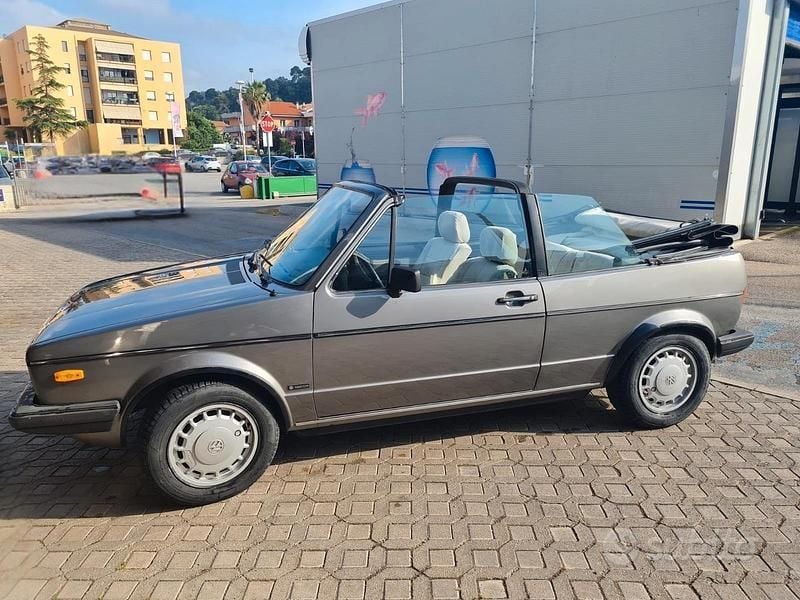 Usata VW Golf Cabriolet Karmann 82 CV (60 kW) 1983 Grigio Cabrio