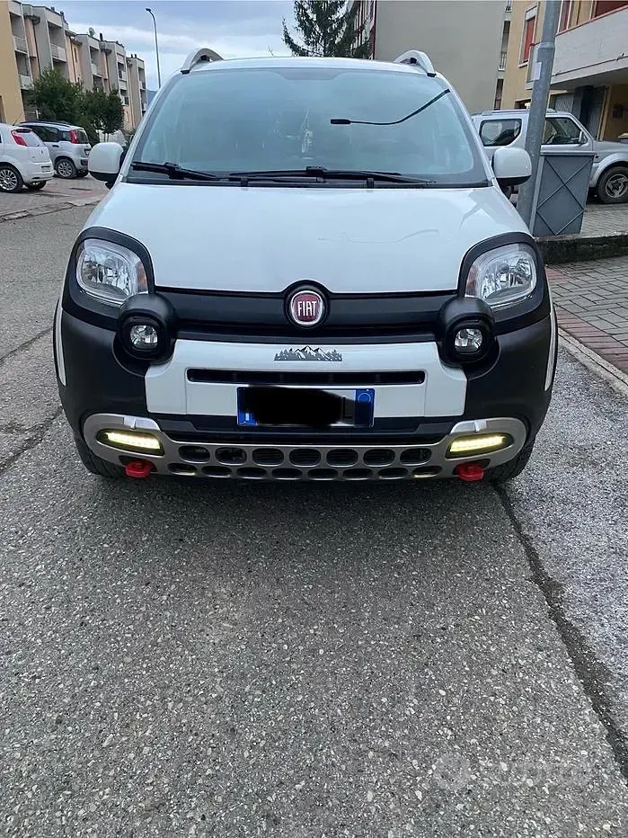 Usata Fiat Panda Cross Cross 95 CV (69 kW) 2018 Bianco Utilitaria