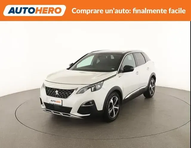 Usata Peugeot 3008 GT-line 165 CV (121 kW) 2018 Bianco SUV