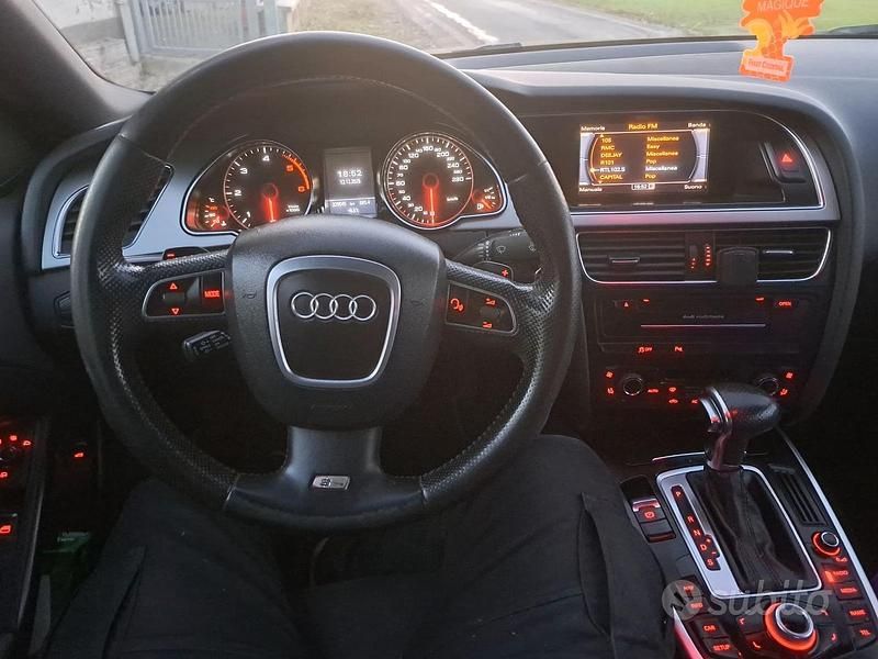 Usata Audi A5 Ambiente 239 CV (175 kW) 2011 Nero Coupé