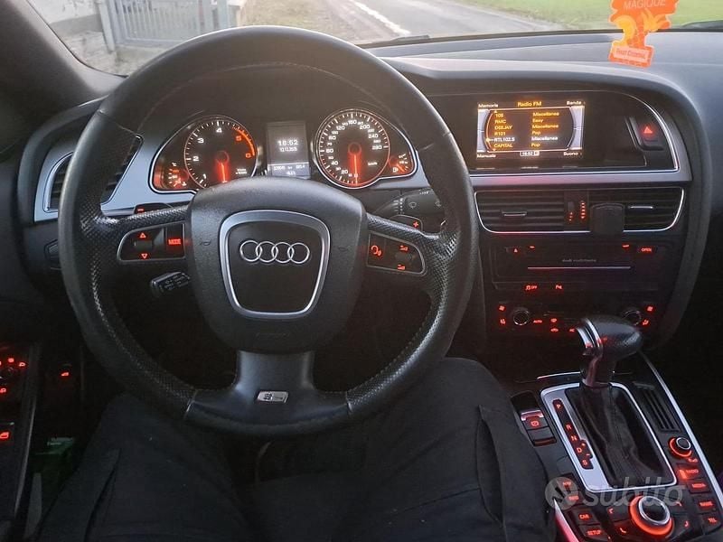 Usata Audi A5 S-Line 239 CV (175 kW) 2011 Nero Coupé