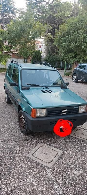 Usata Fiat Panda Young 39 CV (28 kW) 2000 Verde Utilitaria
