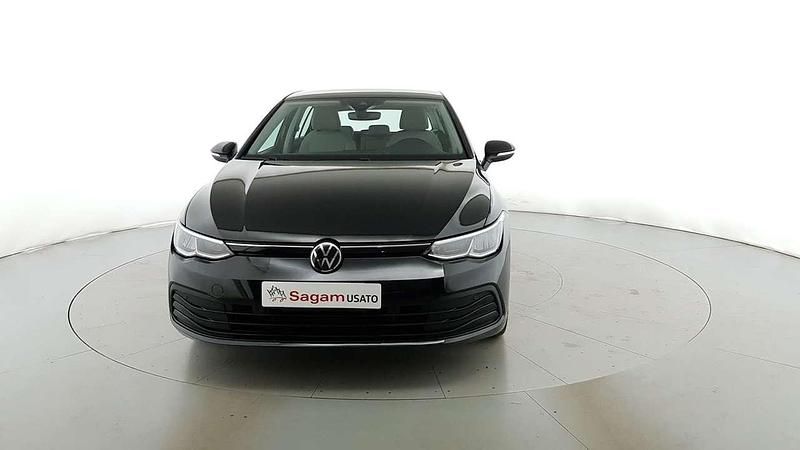 Usata VW Golf VIII Life 110 CV (80 kW) 2022 Nero deep effetto perlato Berlina