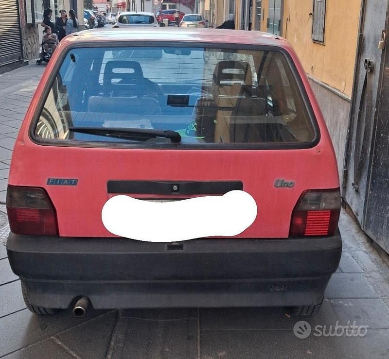 Usata Fiat Uno 1992 Rosso Utilitaria