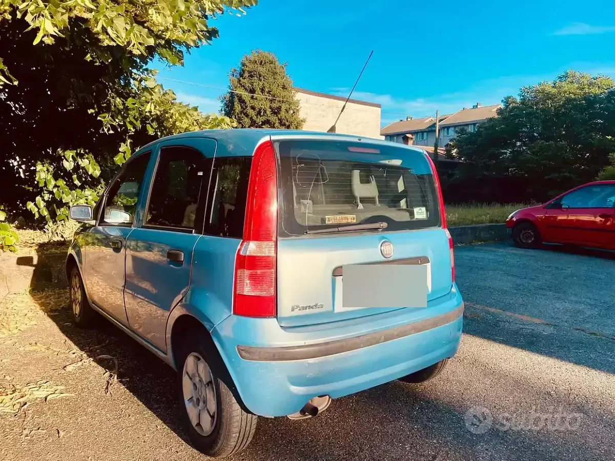Usata Fiat Panda 54 CV (39 kW) 2008 Blu Utilitaria