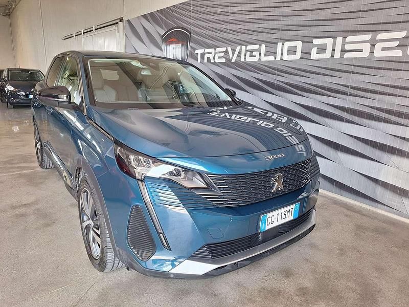 Usata Peugeot 3008 Allure 131 CV (96 kW) 2022 Blu/azzurro SUV