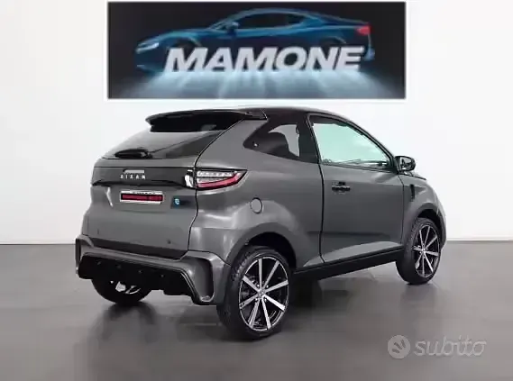 Nuova Aixam Coupe 2026 Grigio Berlina