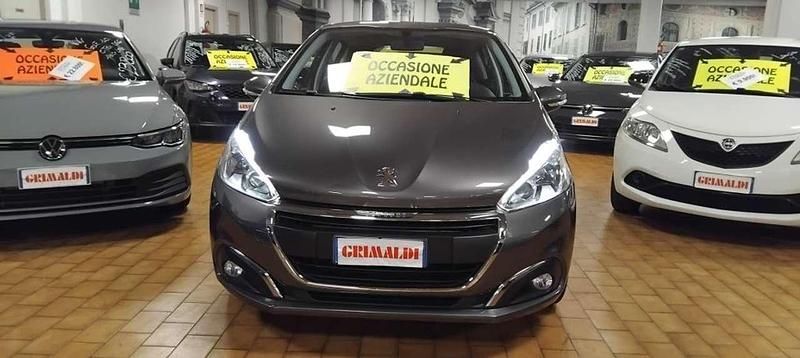 Usata Peugeot 208 Active 102 CV (75 kW) 2019 Grigio scuro / metallizzato Utilitaria