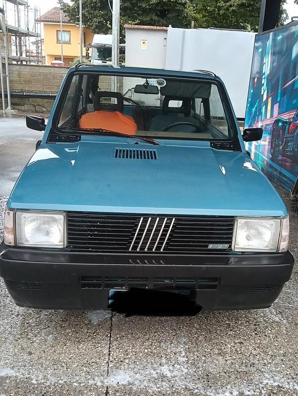 Blu Usata 1990 Fiat Panda Due volumi | 2500 € - Immagine 1/4