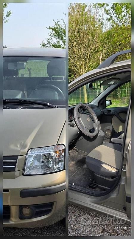 Usata Fiat Panda 77 CV (56 kW) 2009 Giallo Utilitaria