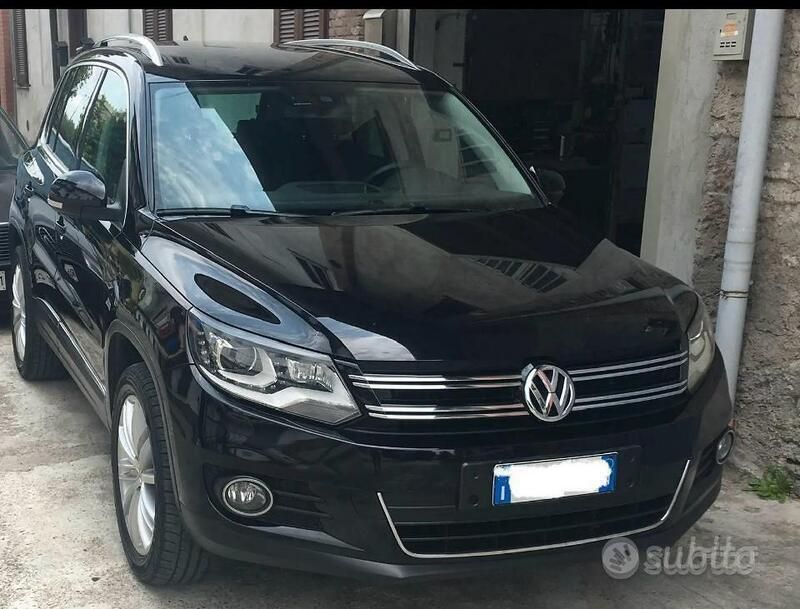 Usata VW Tiguan 140 CV (102 kW) 2012 Nero SUV