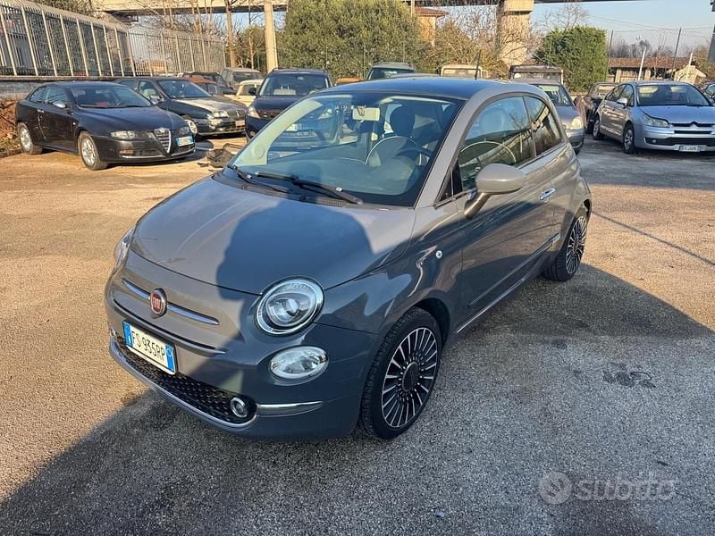 Usata Fiat 500 Lounge 69 CV (50 kW) 2016 Grigio Berlina
