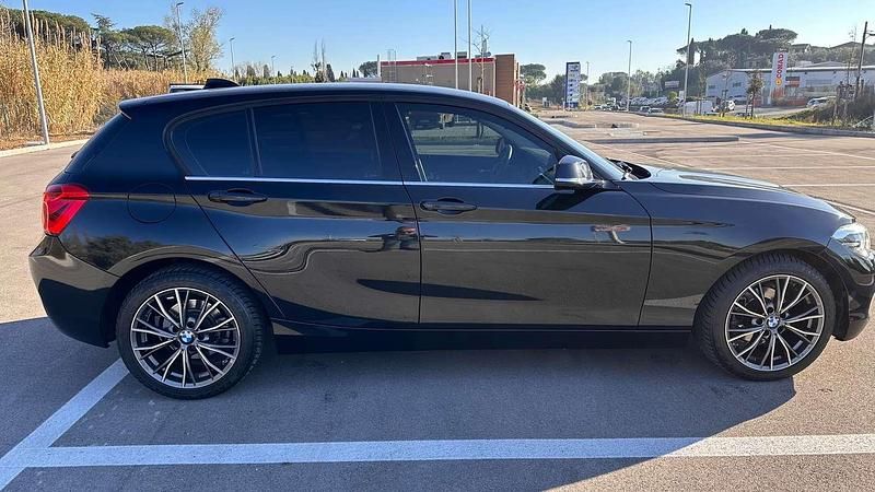 Usata BMW 116 116 CV (85 kW) 2019 Nero Utilitaria
