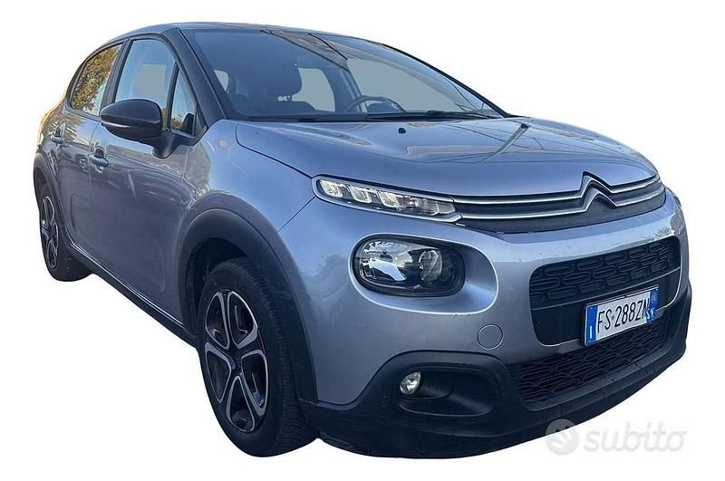 Usata Citroën C3 Feel 2018 Grigio scuro Utilitaria