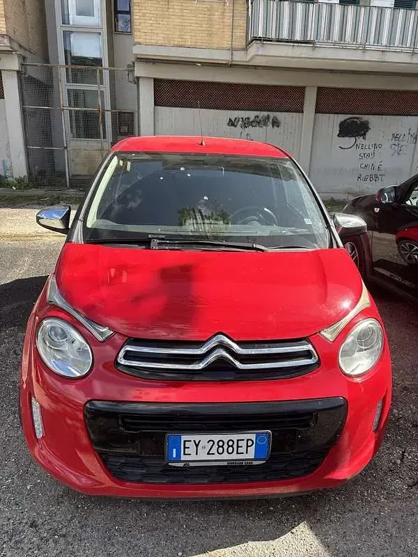 Usata Citroën C1 69 CV (50 kW) 2015 Rosso Utilitaria
